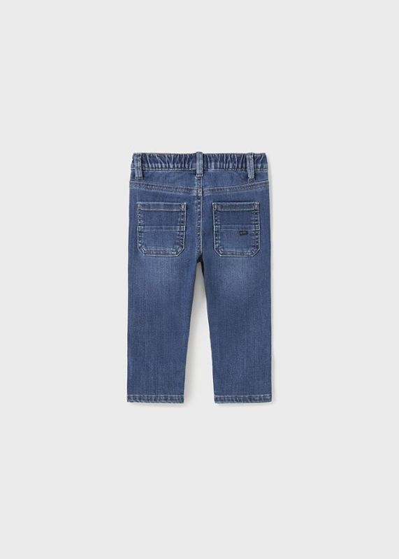 Mayoral Jeansbroek Denim blue baby jongens (Linned regular denim pants - 2535-005) - Victor & Camille Destelbergen