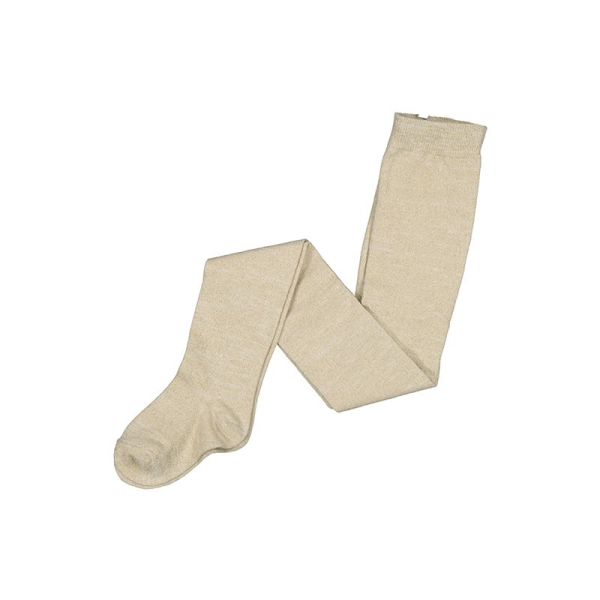 Mayoral Broekkous Beige meisjes (Lurex tights beige maza - 10799-024) - Victor & Camille Destelbergen