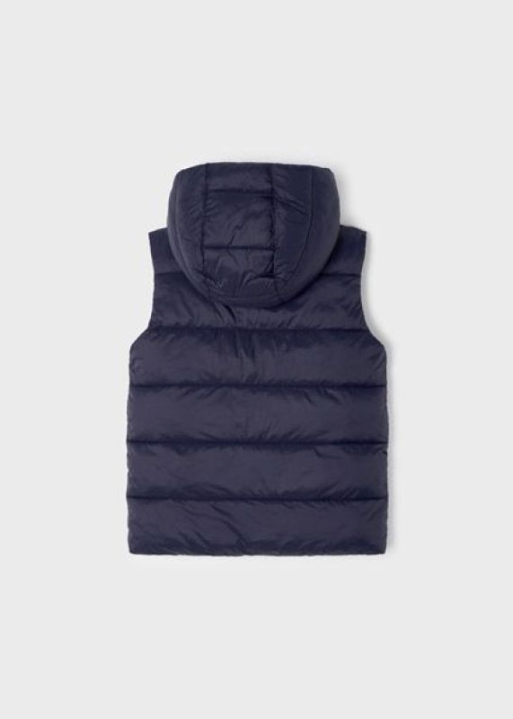 Mayoral Bodywarmer Blauw jongens (Omkeerbare bodywarmer navy - 4392-059) - Victor & Camille Destelbergen