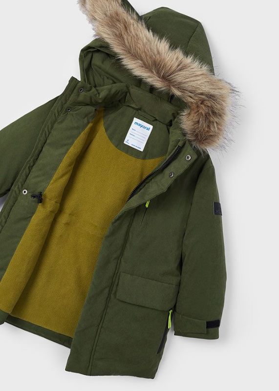 Mayoral Jas Groen jongens (Parka coat moss - 4468-063) - Victor & Camille Destelbergen