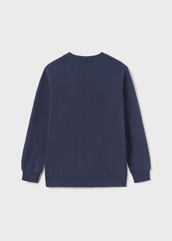 Mayoral Sweater Blauw jongens (Pullover Blue Whale  - 7421-071) - Victor & Camille Destelbergen