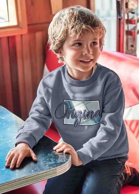 Mayoral Sweater Blauw jongens (Pullover Original Cloud - 4452-030) - Victor & Camille Destelbergen