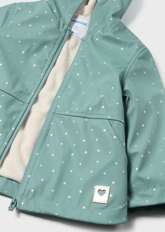Mayoral Jas Groen baby meisjes (Rain coat agate - 2486-050) - Victor & Camille Destelbergen