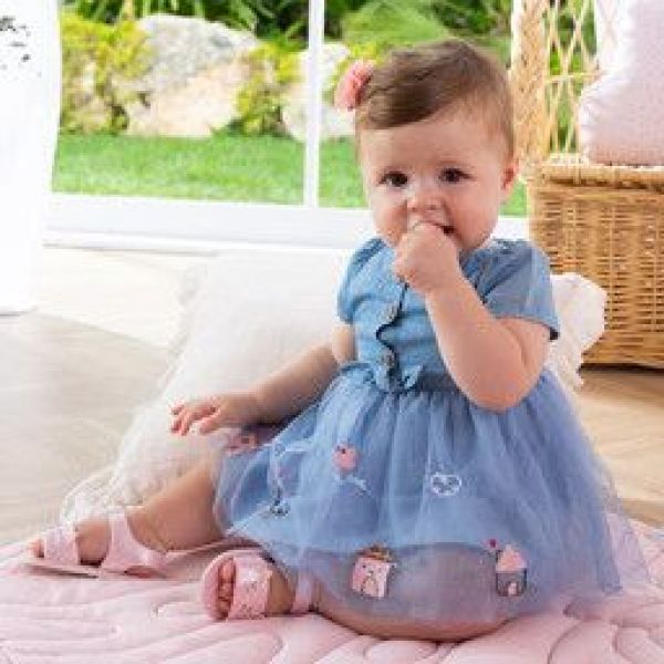 Mayoral Sandaal Roze baby meisjes (Sandaal roze met klittenband - 9524-057) - Victor & Camille Destelbergen