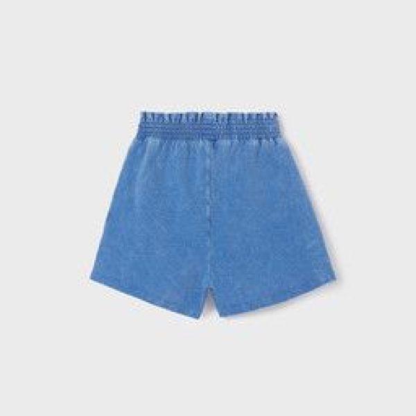 Mayoral Short Denim blue meisjes (Short jeanslook indigo - 6224-010) - Victor & Camille Destelbergen