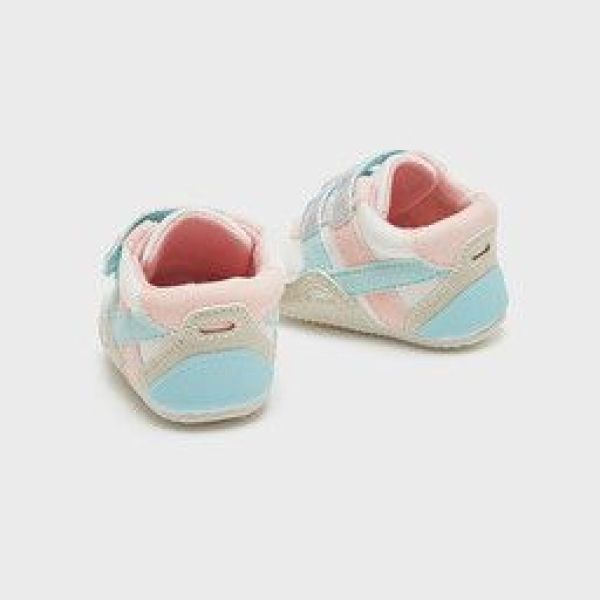 Mayoral Schoen Roze baby meisjes (Sneakers aqua/roze - 9512-071) - Victor & Camille Destelbergen