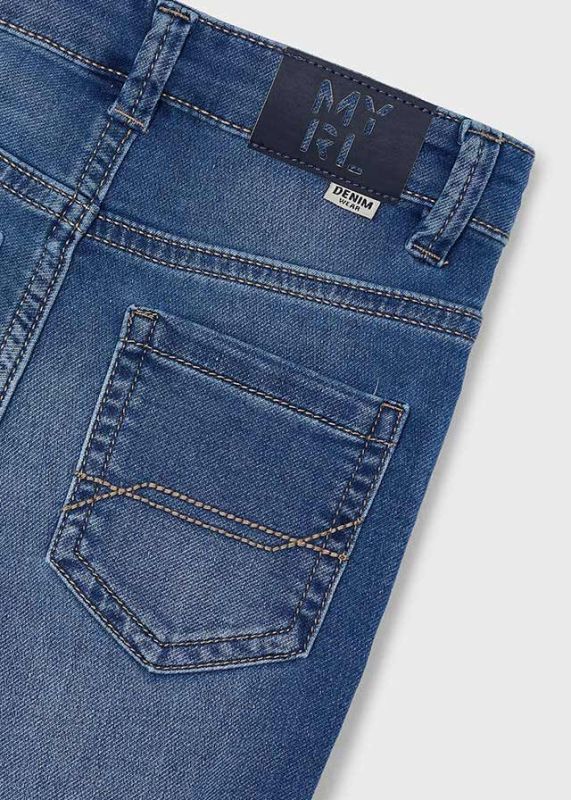 Mayoral Jeansbroek Denim blue jongens (Soft denim pants medium - 4540-041) - Victor & Camille Destelbergen