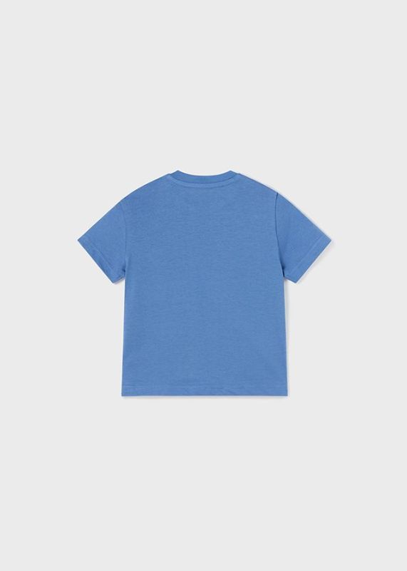 Mayoral T-shirt s/s Blauw baby jongens (T-shirt s/s atlantic - 1022-077) - Victor & Camille Destelbergen