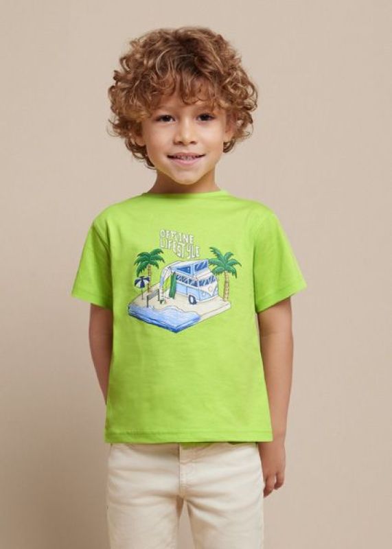 Mayoral T-shirt s/s Groen jongens (T-shirt s/s 