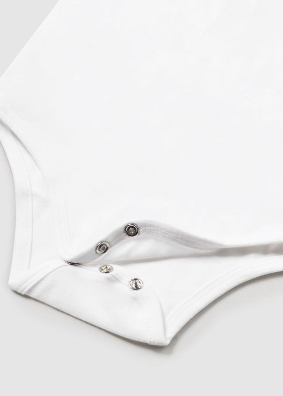 Mayoral Romper Wit baby jongens (White polo body l/s - 2183-042) - Victor & Camille Destelbergen