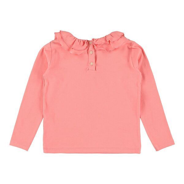 Morley T-shirt l/s Roze meisjes (Vicenca Java Flamingo - TUN61091000) - Victor & Camille Destelbergen