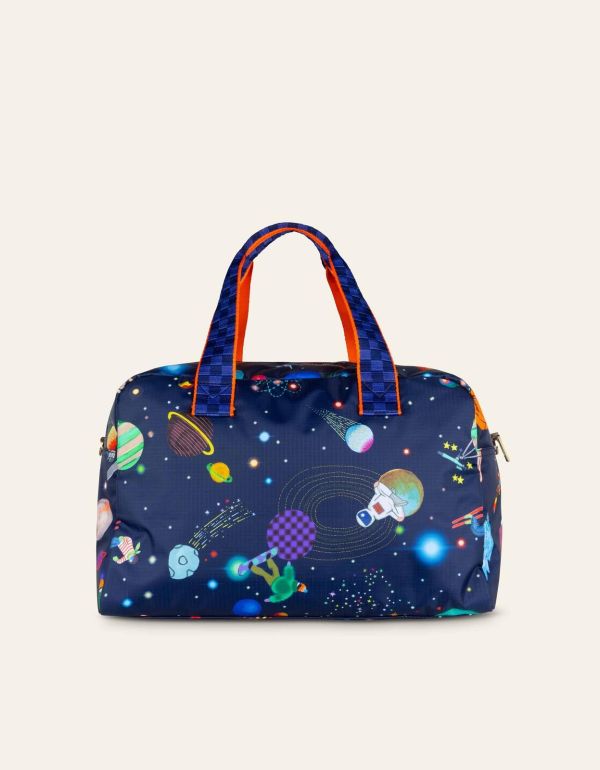 Oilily Tassen Multi jongens (Aloha sports bag space balls blue print - MEOIL1592-52) - Victor & Camille Destelbergen