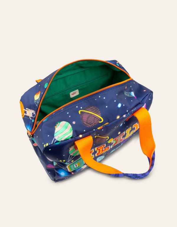 Oilily Tassen Multi jongens (Aloha sports bag space balls blue print - MEOIL1592-52) - Victor & Camille Destelbergen