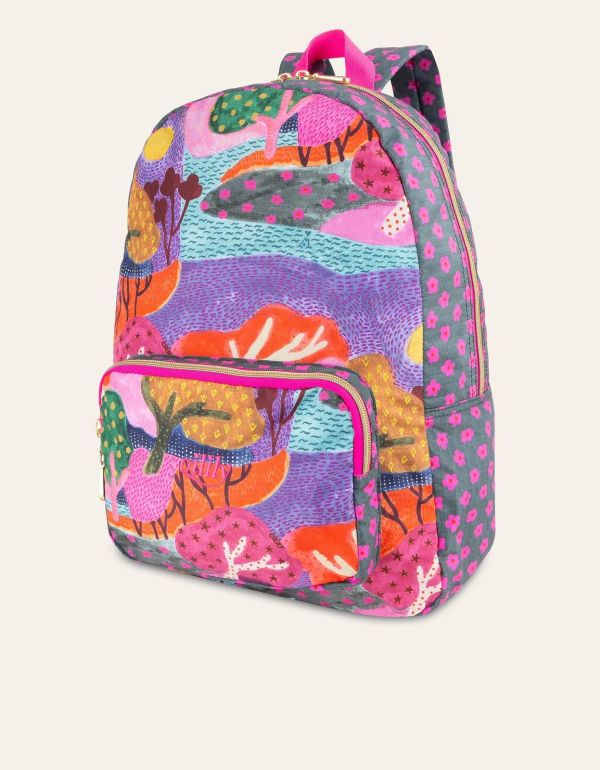 Oilily Tassen Multi meisjes (Belle folding backpack woods mulitcolour - MEOIL1581-99) - Victor & Camille Destelbergen