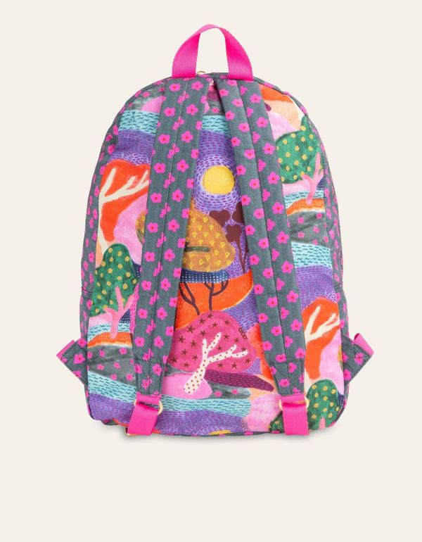 Oilily Tassen Multi meisjes (Belle folding backpack woods mulitcolour - MEOIL1581-99) - Victor & Camille Destelbergen