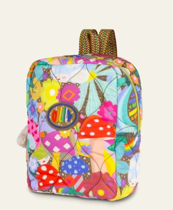 Oilily Tassen Multi meisjes (Bobby backpack padded world plantation - MEOIL1583-88) - Victor & Camille Destelbergen