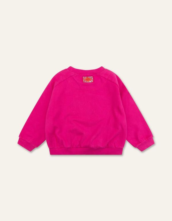 Oilily Sweater Roze meisjes (Haisley sweater 30 very berry sweat - YF23GHJ201) - Victor & Camille Destelbergen