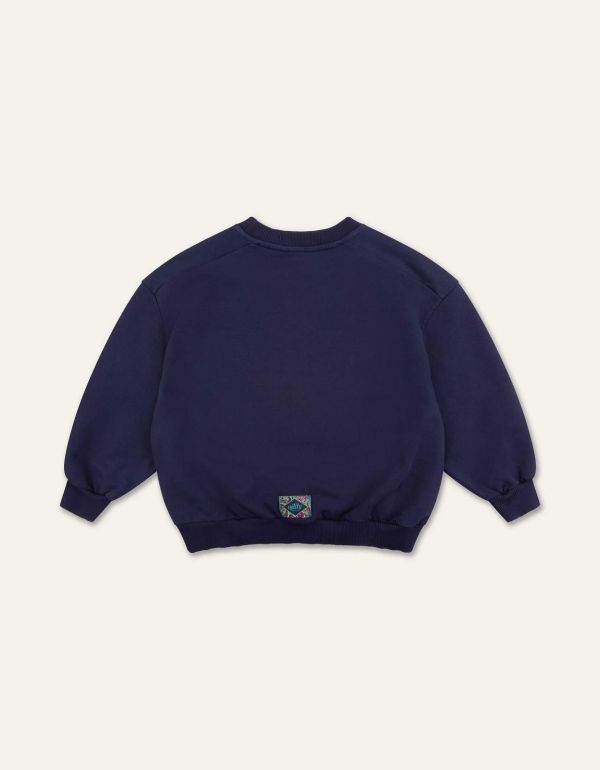 Oilily Sweater Blauw meisjes (Haisley sweater 55 very berry sweat - YF23GHJ209) - Victor & Camille Destelbergen