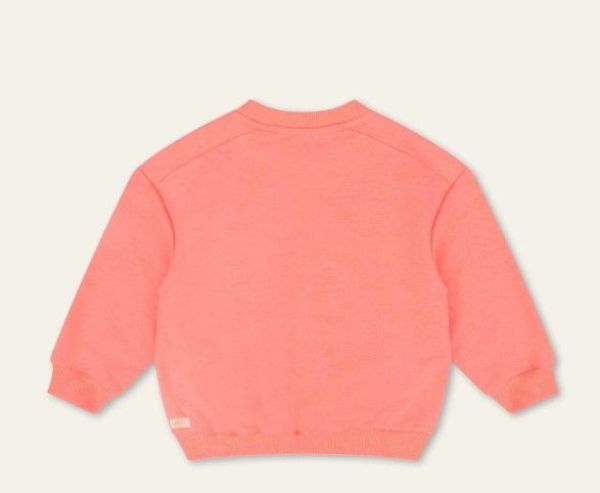 Oilily Sweater Roze meisjes (Hoga sweter solid artwork smiley pink - YS24GHJ213) - Victor & Camille Destelbergen