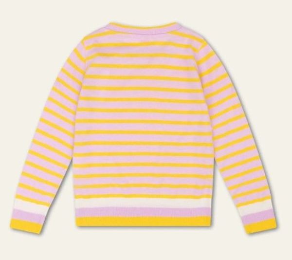 Oilily Knitwear Multi meisjes (Krum pullover stripe knit - YS24GKN211) - Victor & Camille Destelbergen