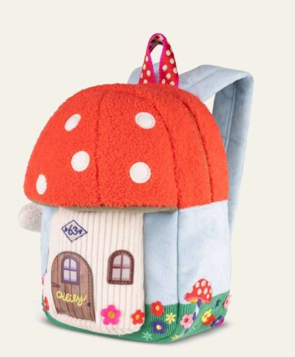 Oilily Tassen Multi meisjes (Mushroom backpack padded world fiery red - MEOIL1584-19) - Victor & Camille Destelbergen