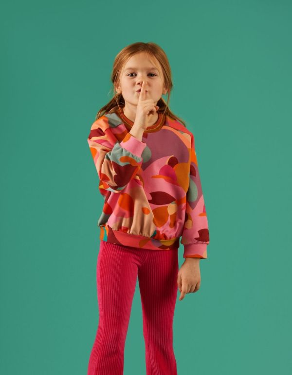 Oilily Broek Roze meisjes (Perky sweat pants nicky velvet pink - YF24GPA263) - Victor & Camille Destelbergen