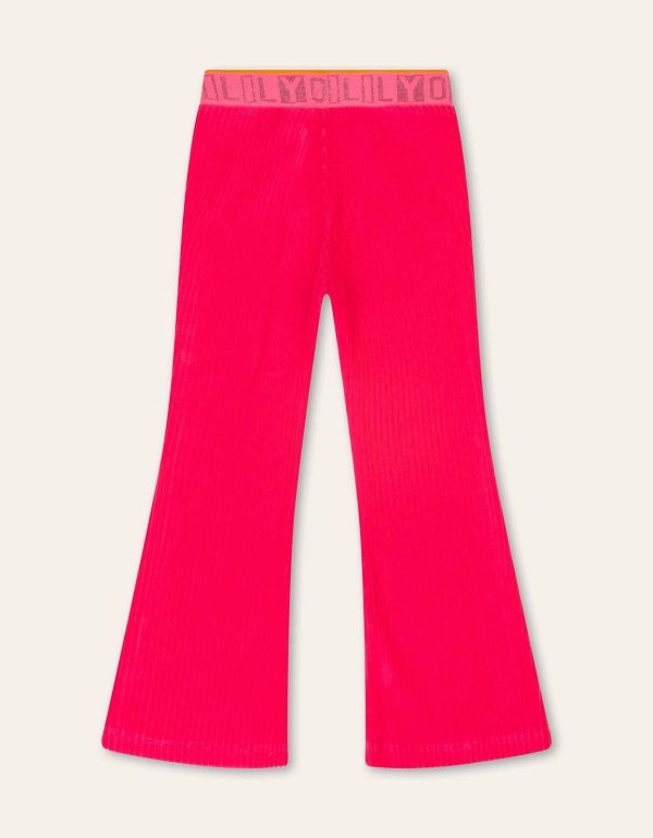 Oilily Broek Roze meisjes (Perky sweat pants nicky velvet pink - YF24GPA263) - Victor & Camille Destelbergen