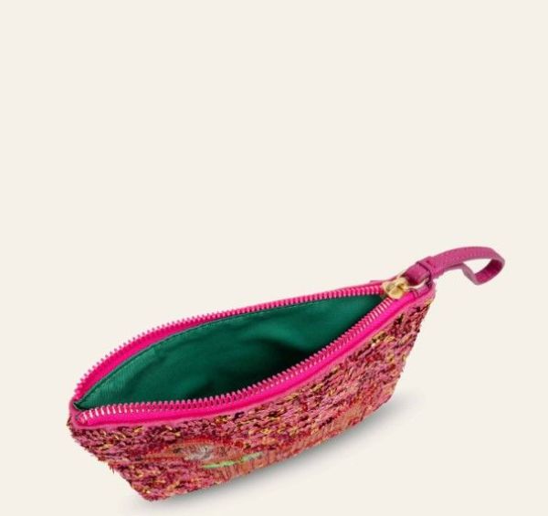 Oilily Tassen Roze meisjes (Salma shoulder bag 37 beads & embroidery - MEOIL1571-37) - Victor & Camille Destelbergen