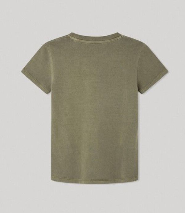 Pepe Jeans T-shirt s/s Groen jongens (Jacco portobello single jersey - PB503604) - Victor & Camille Destelbergen