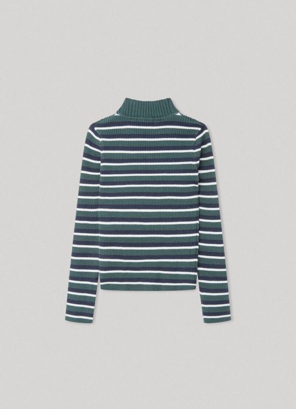 Pepe Jeans Knitwear Groen meisjes (Romina soft viscose knit - PG701063) - Victor & Camille Destelbergen