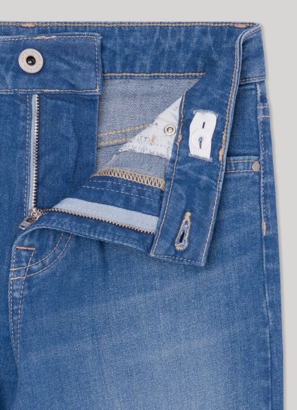 Pepe Jeans Jeansbroek Denim blue meisjes (Wide leg jeans HW JR - PG201679) - Victor & Camille Destelbergen