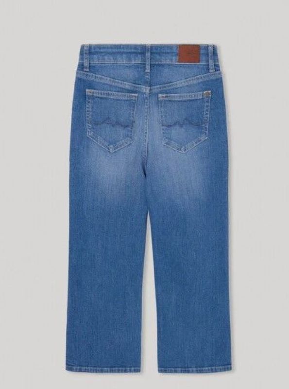 Pepe Jeans Jeansbroek Denim blue meisjes (Wide leg jeans HW JR - PG201679) - Victor & Camille Destelbergen