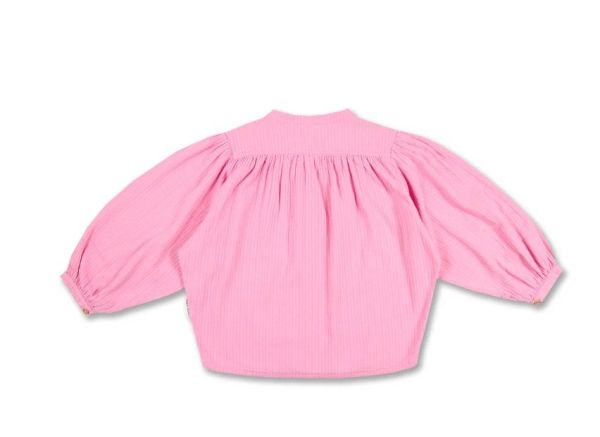 Petit Blush Blouse Roze meisjes (Coco Wide blouse moonlit mauve - AW24-202) - Victor & Camille Destelbergen