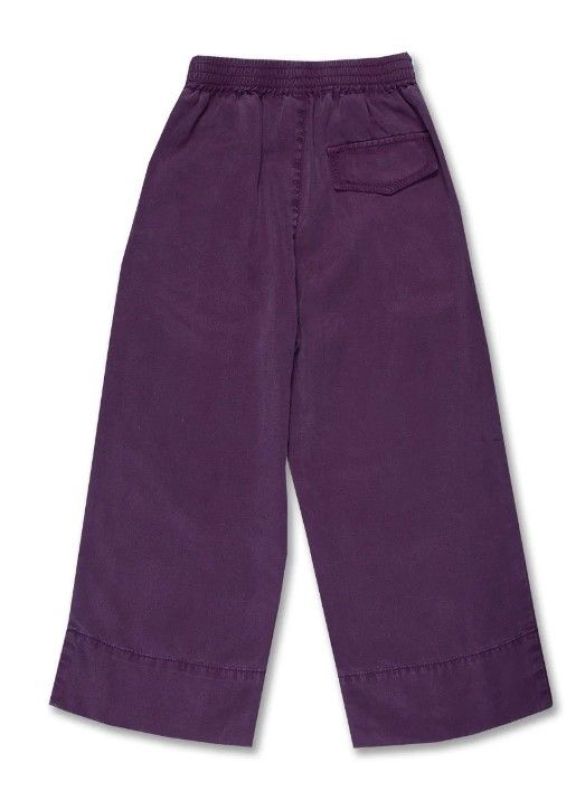 Petit Blush Broek Paars meisjes (Wide leg pants plum perfect - AW24-609) - Victor & Camille Destelbergen