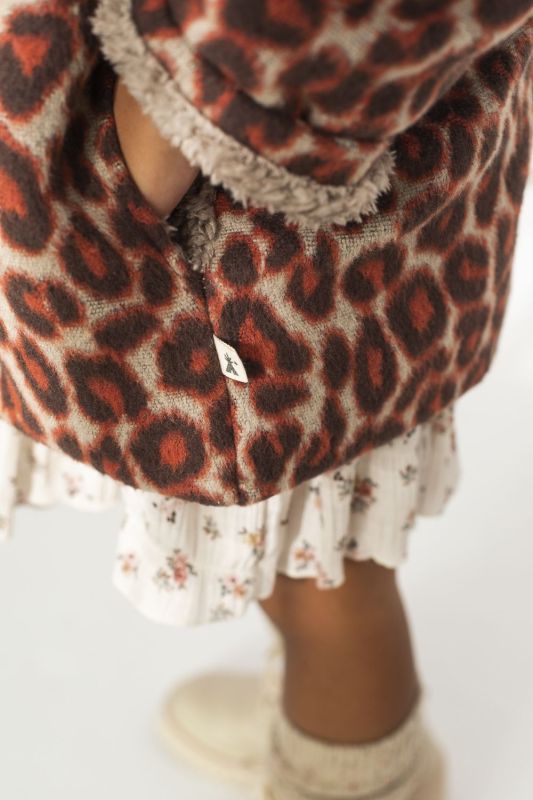 Petit Indi Jas Multi meisjes (Coat tiger multi - BK.93.33) - Victor & Camille Destelbergen
