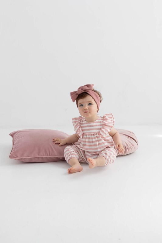 Petit Indi Haarband Roze baby meisjes (Diadem pink - A.126.22) - Victor & Camille Destelbergen