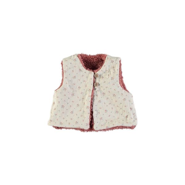 Petit Indi Debardeur Roze meisjes (Reversible coat pink - BK.91.20) - Victor & Camille Destelbergen