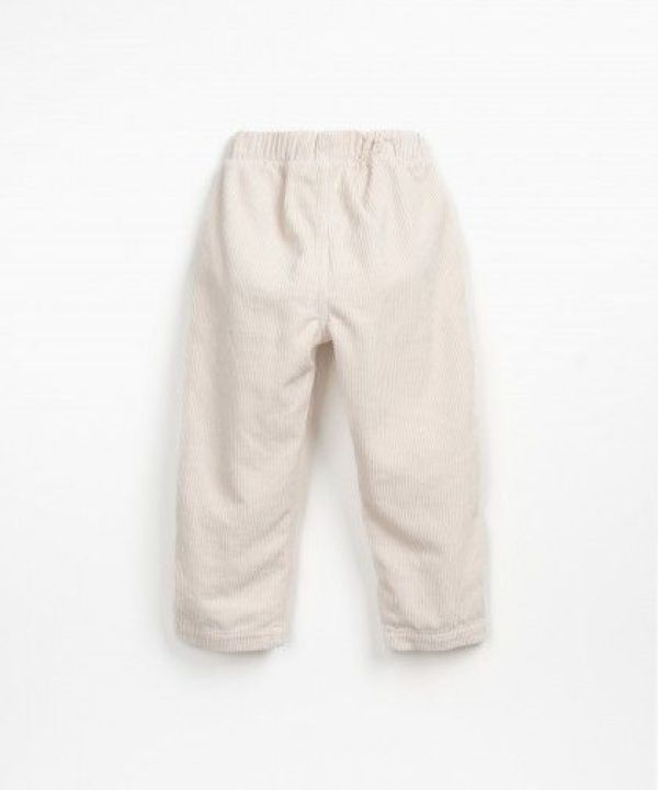 Play up Broek Ecru jongens (Corduroy trousers ecru - PA03/3AP11602) - Victor & Camille Destelbergen