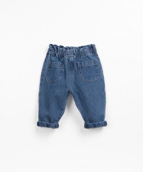 Play up Jeansbroek Denim blue baby meisjes (Denim  trousers - PA02/2AP11605) - Victor & Camille Destelbergen