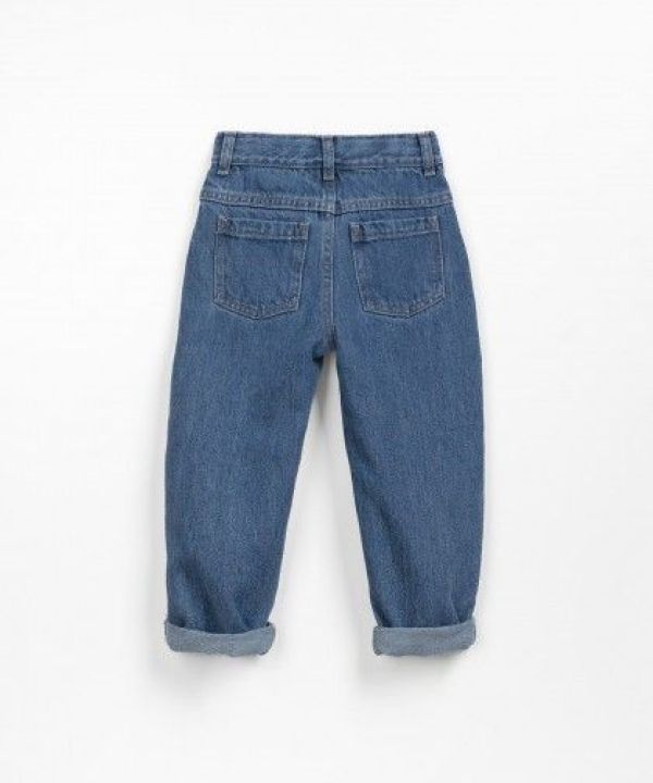 Play up Jeansbroek Denim blue meisjes (Denim trousers - PA04/4AP11604) - Victor & Camille Destelbergen