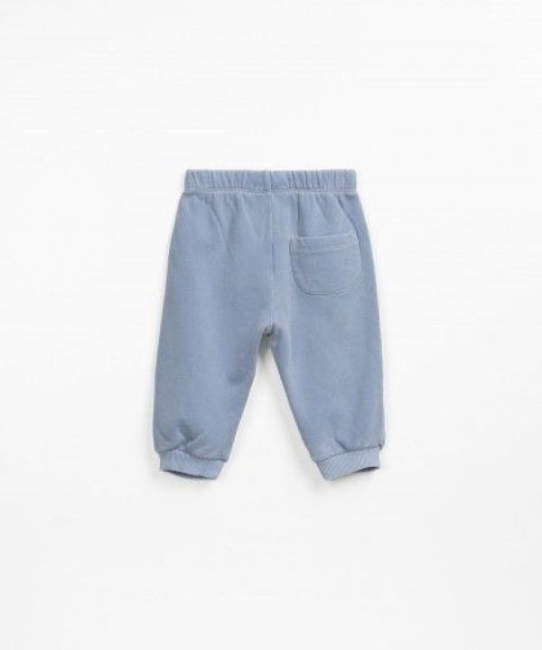 Play up Broek Blauw baby jongens (Fleece trousers blue - PA01/1AP10907) - Victor & Camille Destelbergen