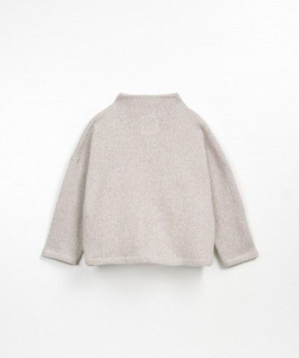 Play up Sweater Ecru meisjes (Jersey sweater ecru - PA04/4AP11350) - Victor & Camille Destelbergen