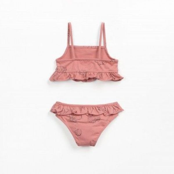 Play up Bikini Roze meisjes (Organic cotton bikini shelf - PA04/4AO11852 coral) - Victor & Camille Destelbergen