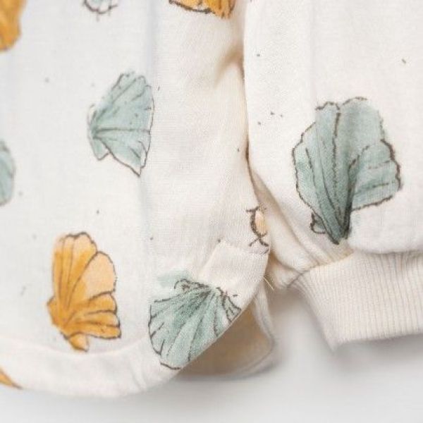 Play up Sweater Offwhite baby meisjes (Printed fleece sweater - PA02/2AO11352 ecru) - Victor & Camille Destelbergen