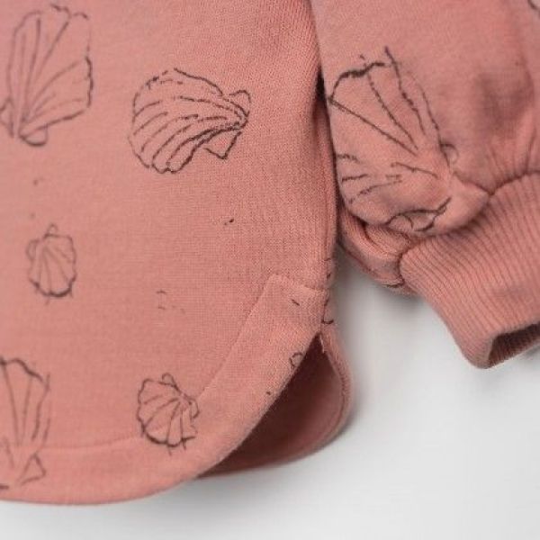 Play up Sweater Roze baby meisjes (Printed fleece sweater - PA02/2AO11352 roze) - Victor & Camille Destelbergen