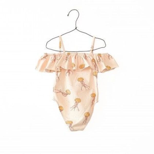 Play up Badpak Roze meisjes (Swimsuit with jellyfish print - PA04/4AO11851) - Victor & Camille Destelbergen