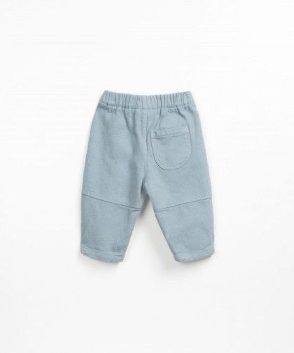 Play up Broek Blauw baby jongens (Twill trousers elephant - PA01/1AP11607) - Victor & Camille Destelbergen