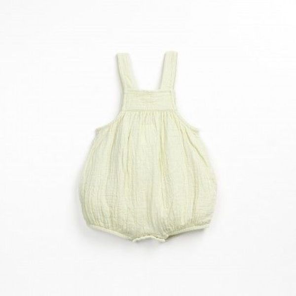 Play up Playsuit Groen baby meisjes (Woven jumpsuit lime - PA02/2AO11500) - Victor & Camille Destelbergen