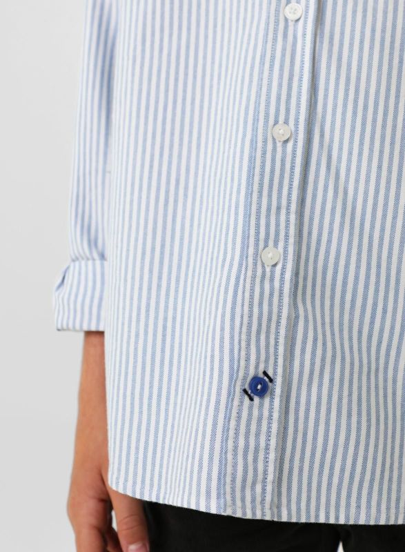Scalpers Hemd Blauw jongens (NOS button down shirt - 13098) - Victor & Camille Destelbergen