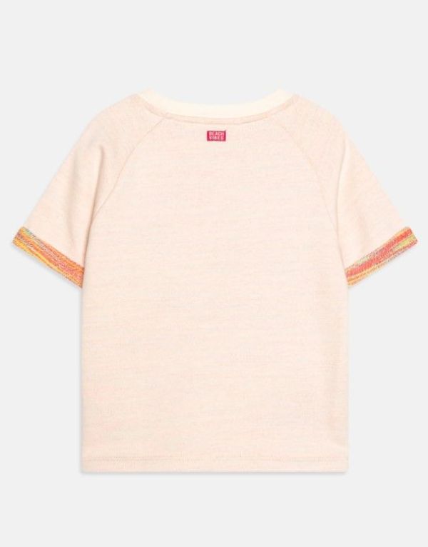 Scotch & Soda T-shirt s/s Multi meisjes (S/s fashion-fit multicolour terry sweats - 175900 ) - Victor & Camille Destelbergen